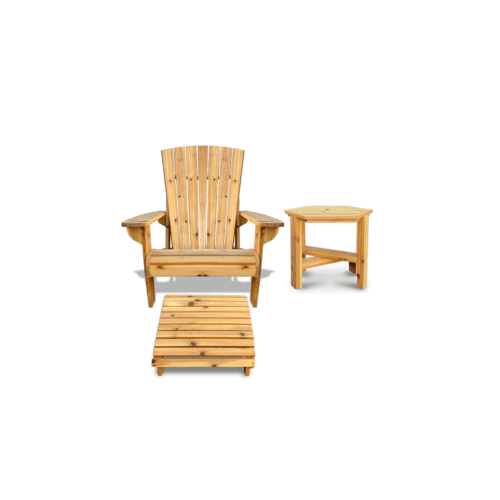 adirondack chair with ottoman