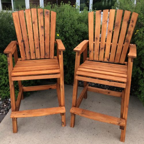 pub height chair set