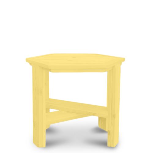 yellow adriondack table