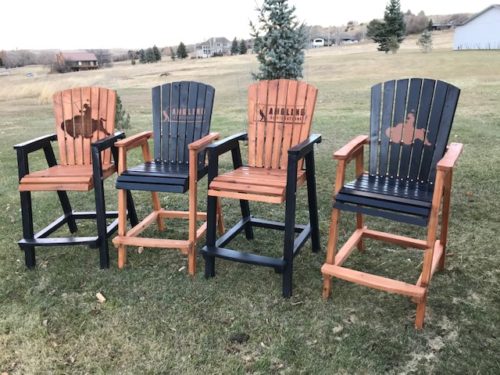 custom branded adirondack chairs
